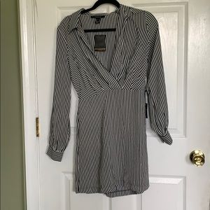 NWT Black Striped Shirt